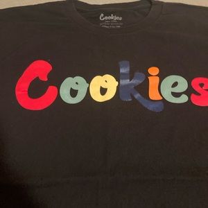 Cookies multiple colors Black T-shirt size 3 XL